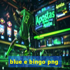 blue e bingo png